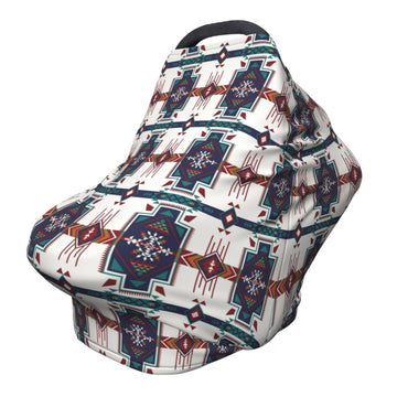 Western Aztec Southwest Navajo Baby Stuff Car Seat Cover for Baby Carseat Covers for Girl Boy Stretchy Soft Breathable Breastfee