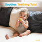 Teetherpop Fillable Silicone Teether for Babies (2-Pack) - Breastmilk Popsicle Molds for Teething w/Spill-Proof Sippy Slits - Fr