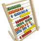 MAGIKON Wooden Counting Number Frame, 10 Rows Abacus for Learning Math (8-Inch)