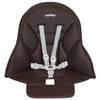 Peg Perego Siesta/Prima Pappa Zero 3 high Chair Replacement Upholstery with seat Belt, Cacao (Brown)