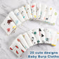20 Pack Muslin Baby Burp Cloths Large 20 X 10 Inches Cotton Baby Burp Rags Towel And Washcloths Face Towels 6 Layers Super Absor