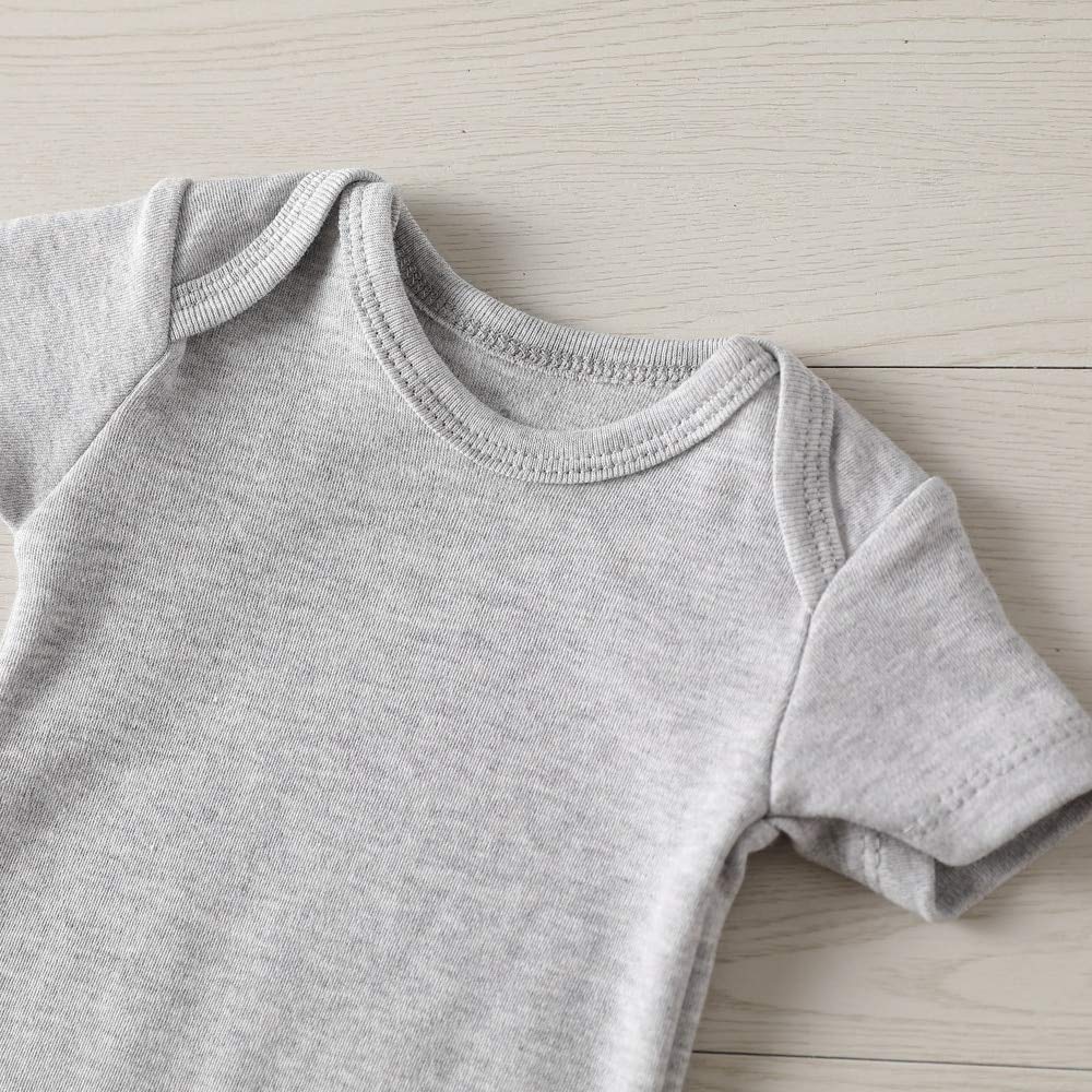 Azzwnee Crazy Aunt Baby Boy Clothes Unisex Funny Baby Girl Baby Bodysuit Gray 3-6 Months