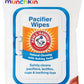 Munchkin 72 Pack Arm And Hammer Pacifier Wipes, White