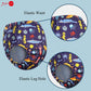 Joyo Roy 6Pcs Rubber Pants For Toddlers Rubber Training Pants For Toddlers Plastic Training Pants Plastic Diaper Covers Toddler