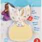 Fisher-Price Baby Toy Snuggle Bunny Teether, BPA-Free Sensory Activity for Developmental Play for Newborns Ages 3+ Months
