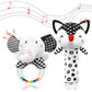 Baby Rattles 0-6 Months Newborn Toys Infant Toys 0-6 Months Rattles for Babies 0-6 Months Baby Toys 0-6 Months, Black and White 