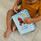 Baby Photo Album Gift (Blue - Black Baby Boy)