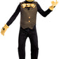 Bendy Costume For Kids, Bendy And The Dark Revival, Classic Size Extra Large (14-16) Multicolored