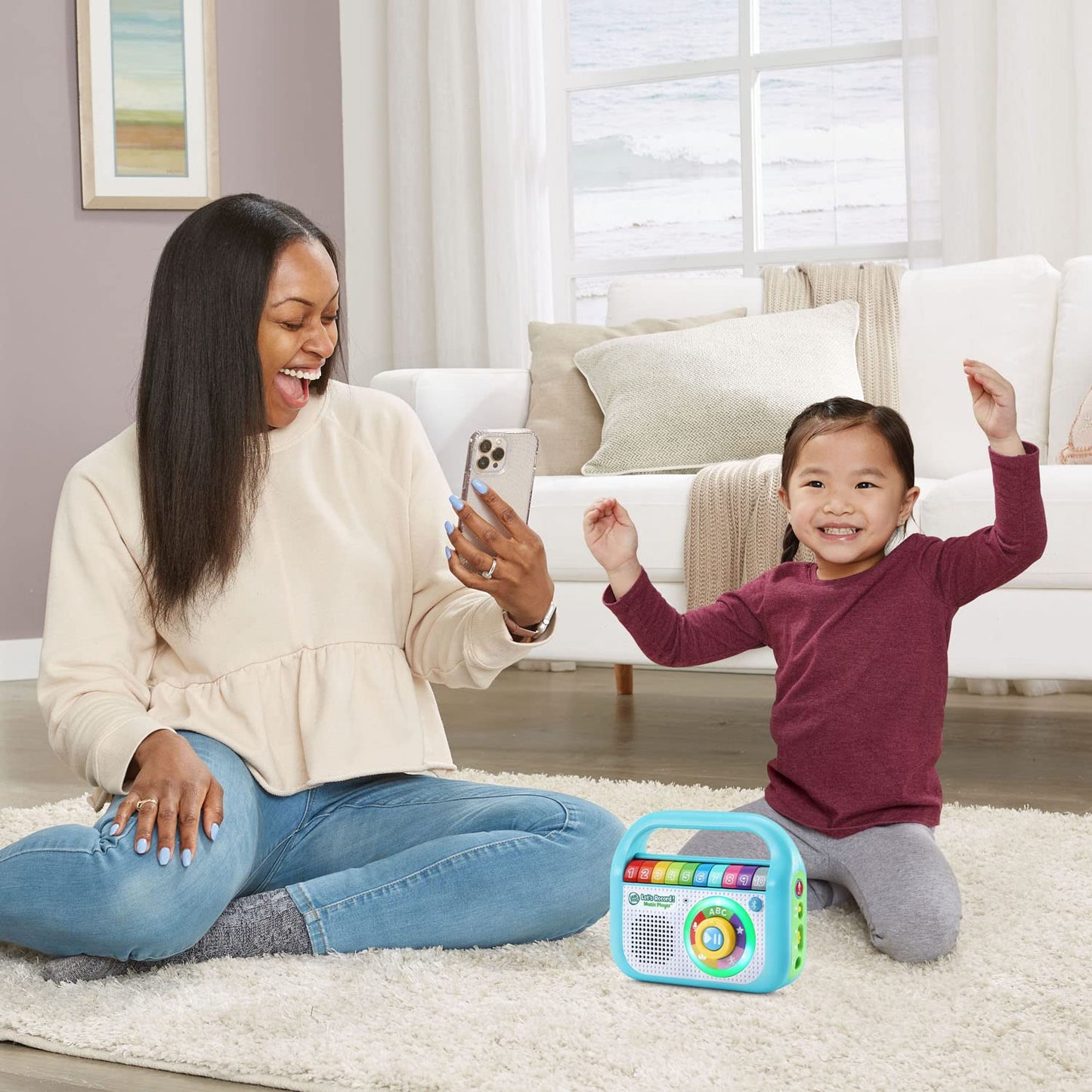 LeapFrog Lets Record Music Player, Teal
