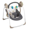 DUOMILEE Baby Electric Swing,Soothing Portable Swing with Intelligent Music Vibration Box,Comfort Swing for Infant Load Resistan