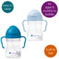 B.Box Sippy Cup With Weighted Straw (2-Pack). Drink From Any Angle, Leak Proof, Easy Grip. Bpa Free, Dishwasher Safe. For Babies