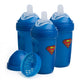 Herobility Double Anti-Colic Baby Bottles - 8.5 Fl Oz/240Ml - 3-Pack