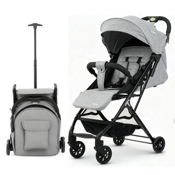 Baybee Baby Stroller For Newborn To 3 Years | 2In1 Foldable Baby Stroller With Bassinet, Reversible Handle, Adjustable Recline