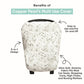 Harbor Multi-Use Cover: Car Seat, Nursing, Stroller - Stretchy Fabric, All-Season, Stylish Designs, Easy Access