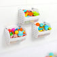Ligereza bath toy holder 3 Piece Set, Free Arrangement bath toy organizer, Multi-functional bathtub toy holder, Quickly Fish Out