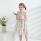 Younger Tree Toddler Girl Outfits Baby Ruffled Sleeveless Princess Dresses Tutu Skirt Summer Sleeveless Smocking Casual Dress(6-