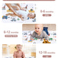 50 X 50 Play Mat For Baby Playpen Tummy Time Mat, Non-Slip Washable Baby Playpen Mat, Baby Crawling Mats For Floor, Portable Tra
