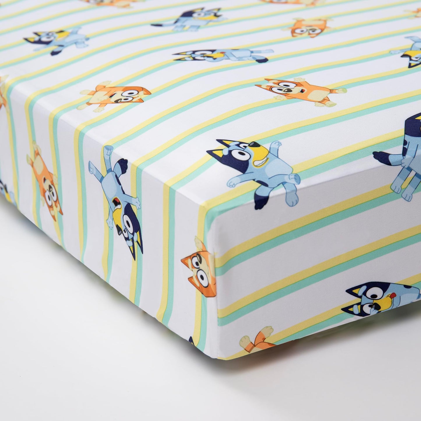 Bluey 4 Piece Toddler Bedding Set - Includes Comforter, Sheet Set - Fitted + Top Sheet + Reversible Pillowcase For Boys Or Girls