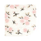 Hudson Baby Unisex Baby Flannel Cotton Washcloths, Neutral Pink Floral 10 Pack, One Size
