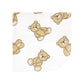 Hudson Baby Unisex Baby Flannel Cotton Washcloths, Teddy Bears 12 Pack, One Size