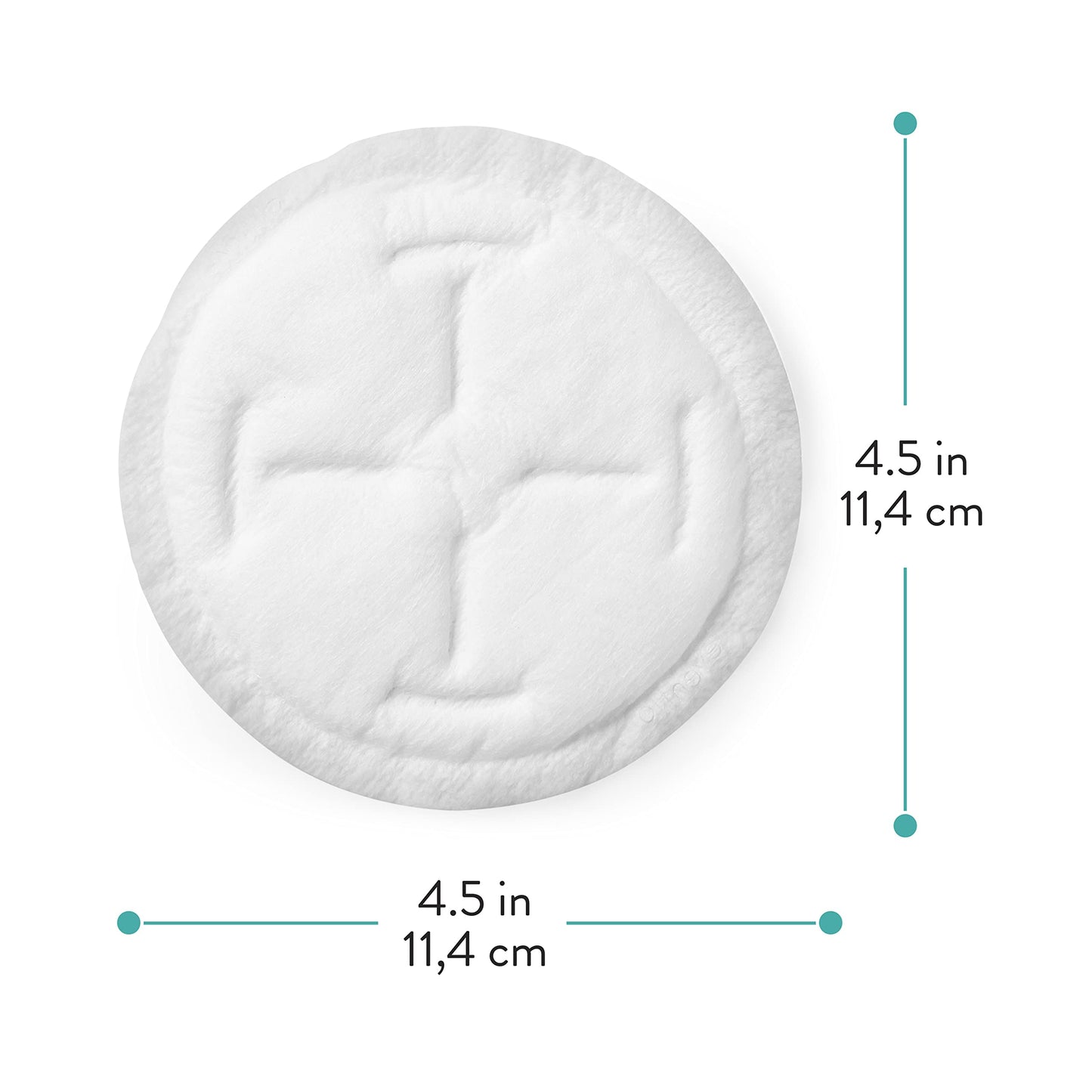 Evenflo Feeding Disposable Breast Pads For Nursing Women, Breathable And High Absorbency, White, 60 Count