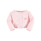 Hudson Baby Baby Girls' Cotton Dress And Cardigan Set, Pastel Butterfly, 9-12 Months