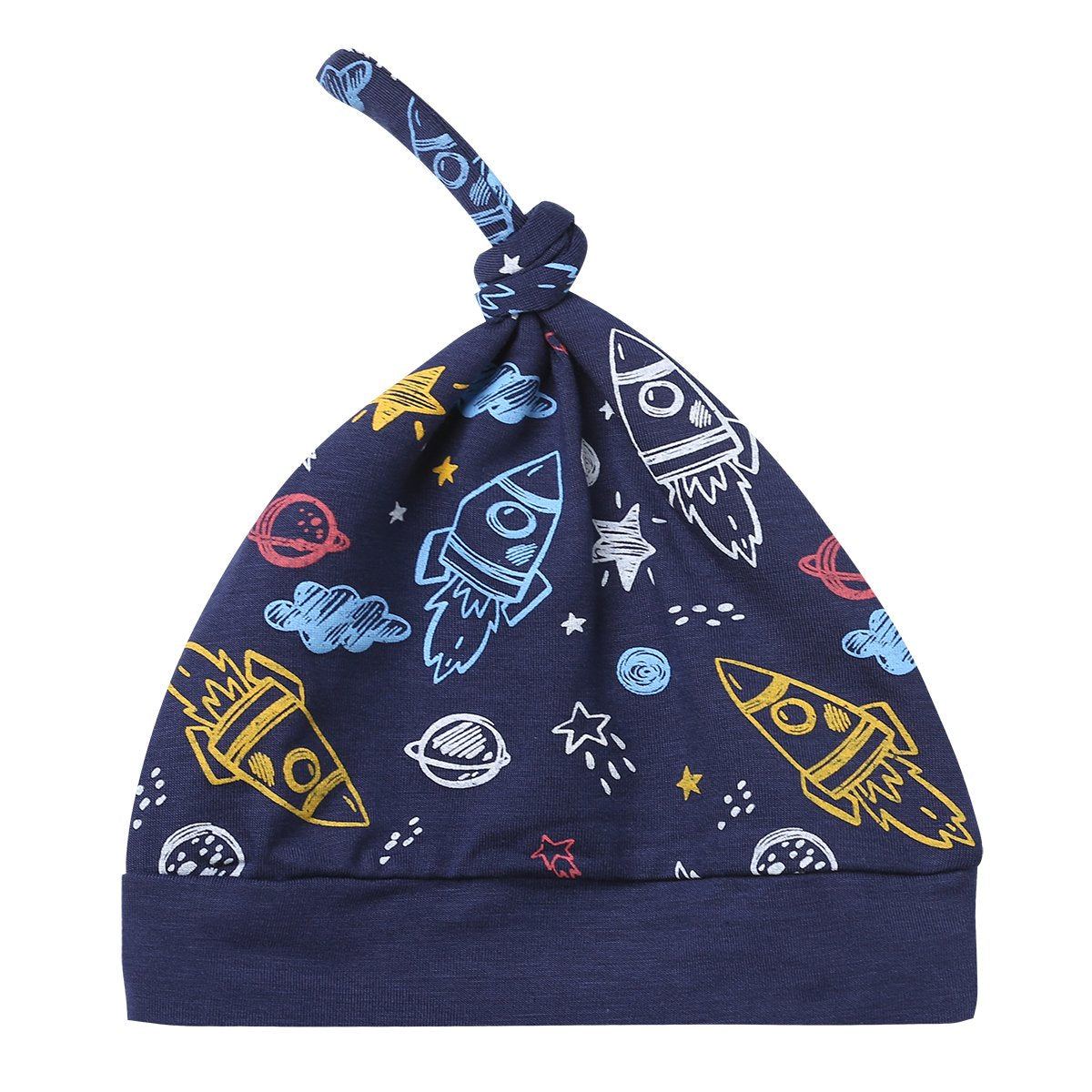 Baby Boys 3Pcs Outfit Set To The Moon And Back Romper Long Pants With Hat (3-6 Months)