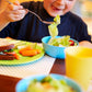 Green Eats 4 Pack Snack Plate, Green