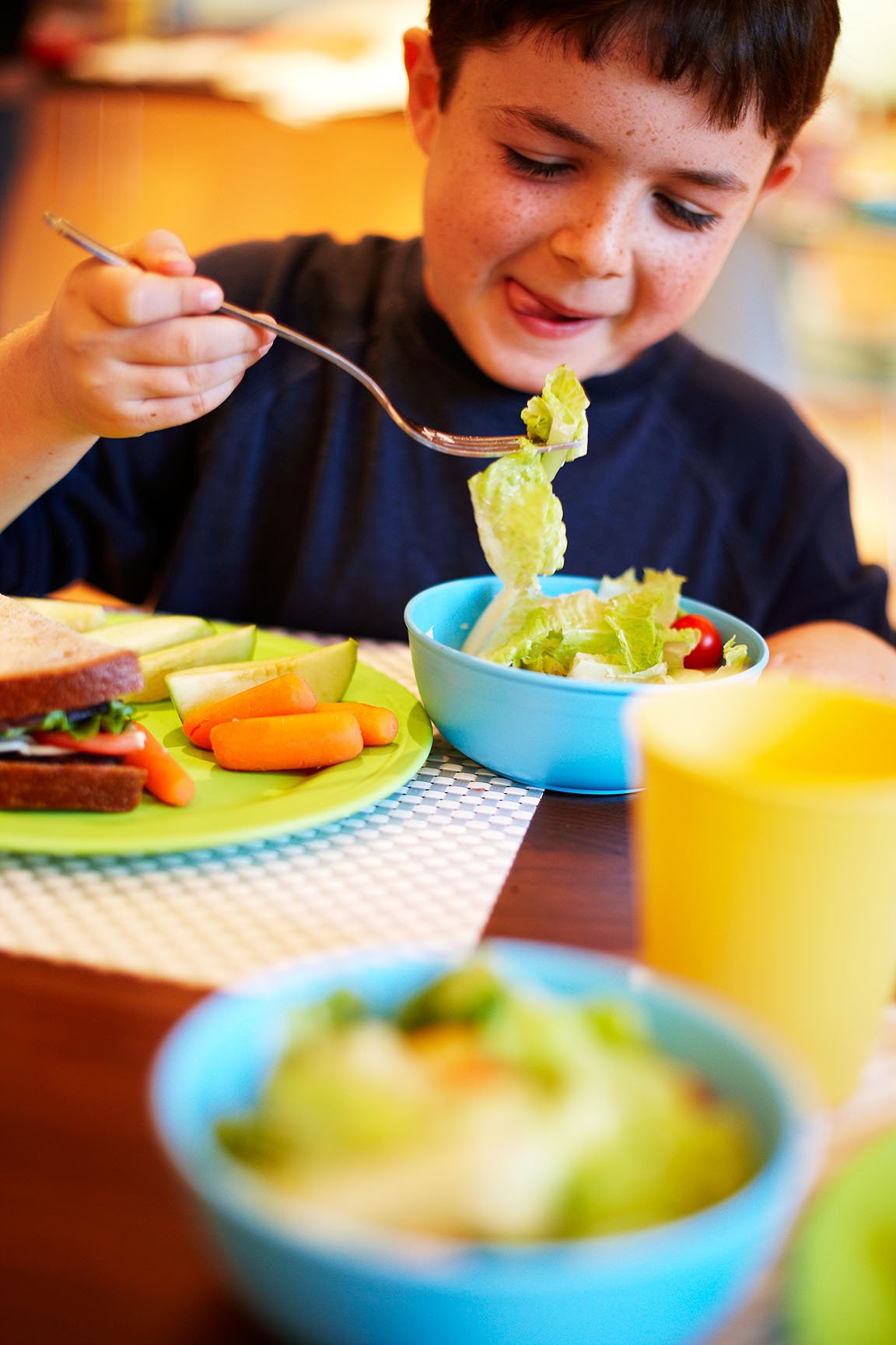 Green Eats 4 Pack Snack Plate, Green