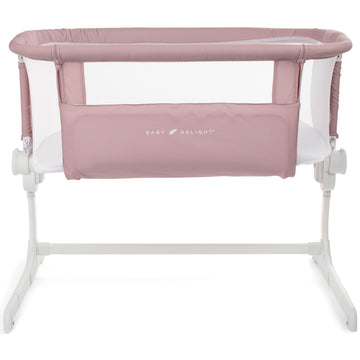 Baby Delight Beside Me Dreamer Bassinet | Bedside Sleeper & Baby Bassinet | 6-Position Height Adjustment | 100% Gots Certified O
