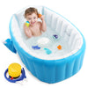 Baby Inflatable Bathtub, Portable Infant Toddler Bathing Tub Non Slip Travel Bathtub Mini Air Swimming Pool Kids Thick Foldable