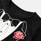 Cosland Toddler Tuxedo Shirt Boys Printed Wedding T-Shirt 3T