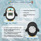 Ledfaah Bath Thermometer For Baby, Safety Pregnancy Bathtub Thermometer With Battery Power Display Feature, Floating Water Tempe