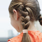 Qarwayoc Blonde Toddler Hair Ties, Seamless Baby Girl Hair Bands No Damage, Cotton Girls Hair Ponytail Holders And Small Kids El