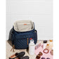Skip Hop Diaper Bag Backpack: Forma, Multi-Function Baby Travel Bag With Changing Pad & Stroller Attachment, Navy