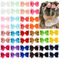 40Pcs 3Inch Hair Bows For Girls Grosgrain Ribbon Toddler Hair Accessories With Alligator Clips For Toddlers Baby Girls Kids Teen