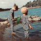 The Tiny Universe Uv Protection Sunsuit Rash Guard, Unisex Long Sleeve - Upf 50+ Swimsuit