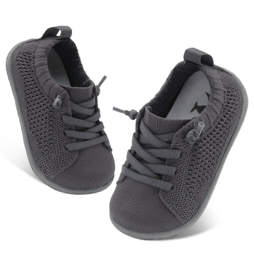 FEETCITY Flexible Baby Walking Shoes Boys Girls Slip On Shoes Barefoot Infant Sneakers Lightweight Infant Sock Shoe Newborn Crib