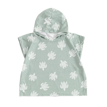 Frietlebird Baby Girl Boy Hooded Beach Towel Swim Cover Up Bath Towels Swim Poncho Swimsuit Cover Up Summer Clothes (BGreen,61