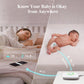 Sense-U Smart Baby Monitor Pro(Long Range) With Arousal Vibration, Audible & App Alerts Anywhere: Tracks Abdominal Movement, Rol