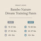 Bambo Nature Hypoallergenic Training Pants, Eco-Labeled Training Pants, Totally Chlorine-Free, Skin Friendly - Size 4 (110 Count