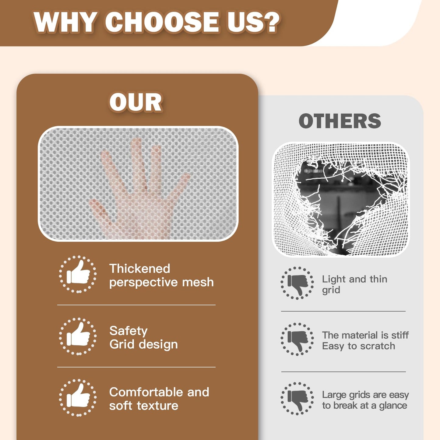 Foldable Large Baby Playpen 71'  71', Playard For Babies And Toddlers, Portable Safety Baby Fence Lightweight,No Installation,