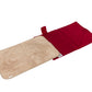 Melobaby Melorouge Wallet And Mat Changing Pads, Red/Caramel