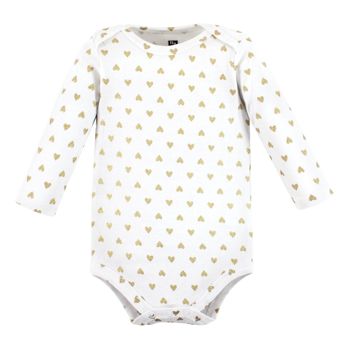 Hudson Baby Unisex Baby Cotton Long-Sleeve Bodysuits, Girl Daddy, 12-18 Months