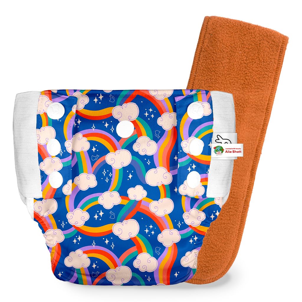 Superbottoms Uno PullUp Pant Style Diaper | Cloth Diaper For Babies | Reusable, No Tapes, Easy To Wear, Designed For Active Lit