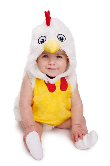Kewlent Thanksgiving Infant Chicken Costumes Baby Rooster Costume For Girls And Boys (Yellow,12-24 Months)