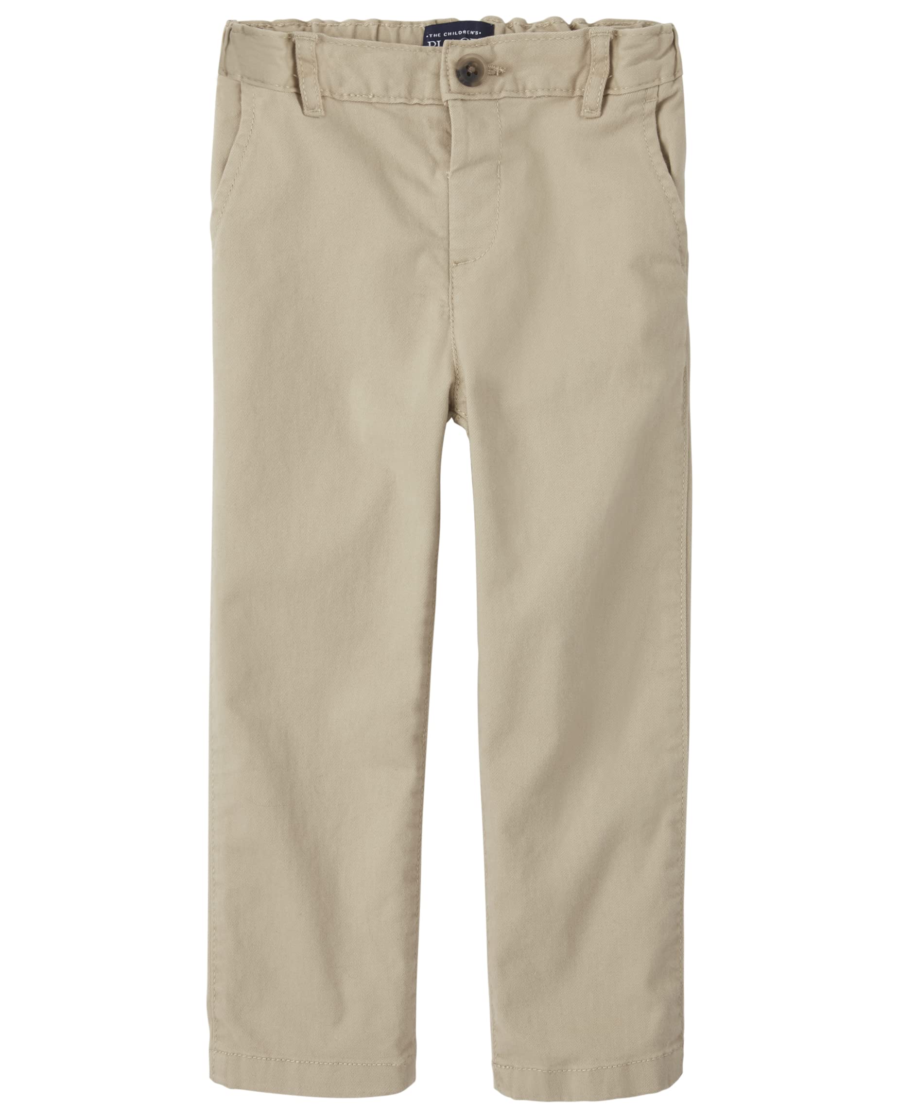 The Children'S Place Baby Boys' And Toddler Stretch Chino Pants, Sand Wash Single, 2T