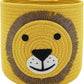 Kids Lid Basket With Beautiful Characters  Rope Storage Basket For Baby Diaper, Stuffed Animal Storage Bin Rope Storage For Kid