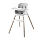 Chicco Zest LE 4-in-1 Folding High Chair, Feeding Chair, Toddler Chair and Youth Stool, Multi-Use Easy Clean High Chair | Crema/
