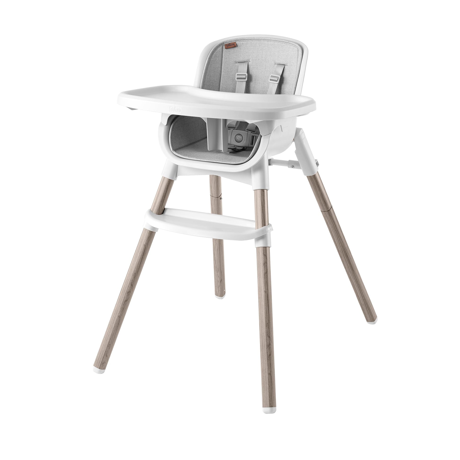 Chicco Zest LE 4-in-1 Folding High Chair, Feeding Chair, Toddler Chair and Youth Stool, Multi-Use Easy Clean High Chair | Crema/